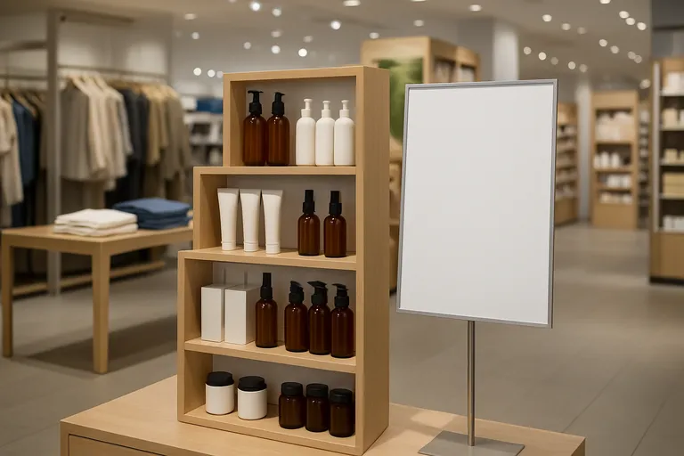 Een complete handleiding voor effectieve product displays en signmaterialen